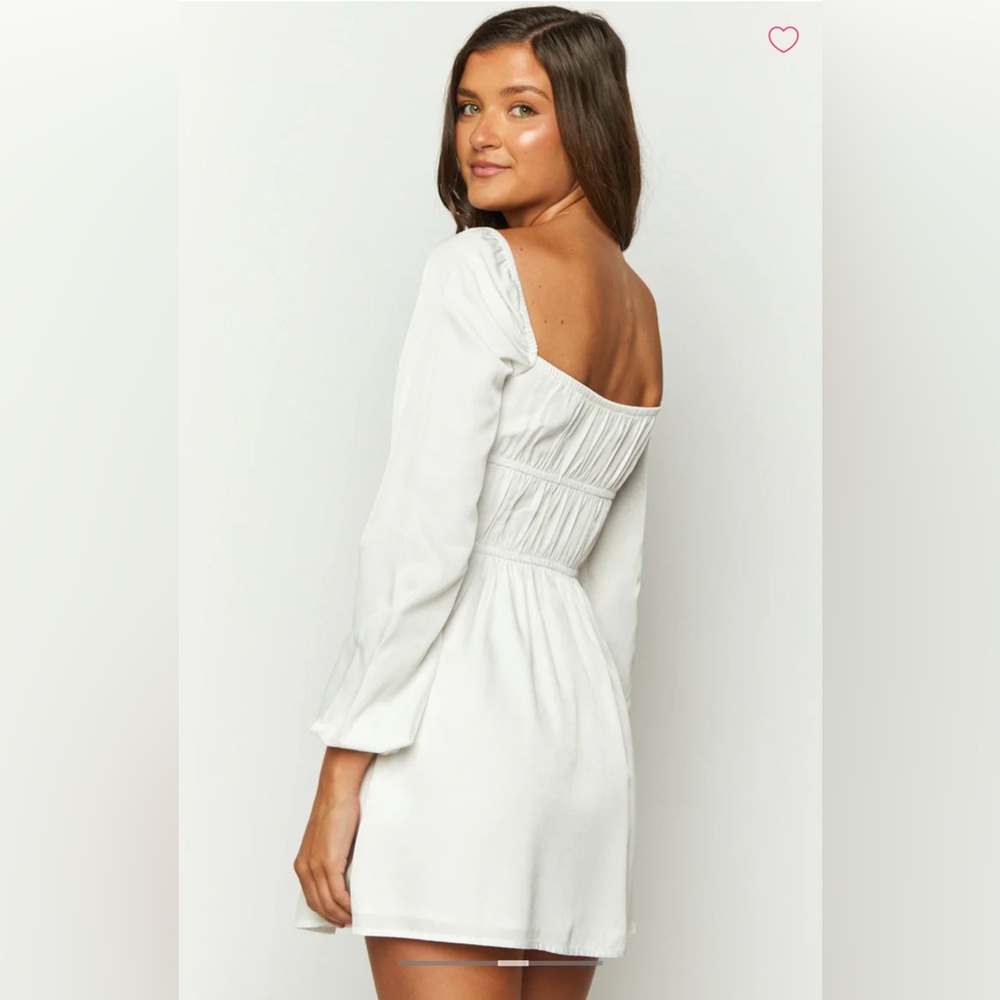 White Mini Dress - Picture 3 of 7